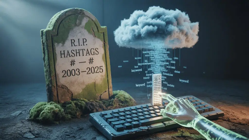 KI führ zu Search Everywhere Optimization und zum Ende der Hashtags